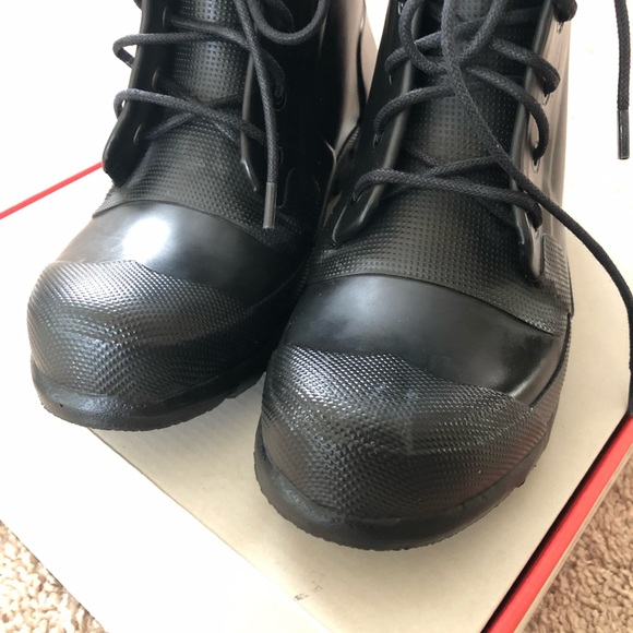 Hunter lace up boots size 7 - Picture 5 of 7